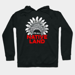 It's All Native Land - Native America Hoodie